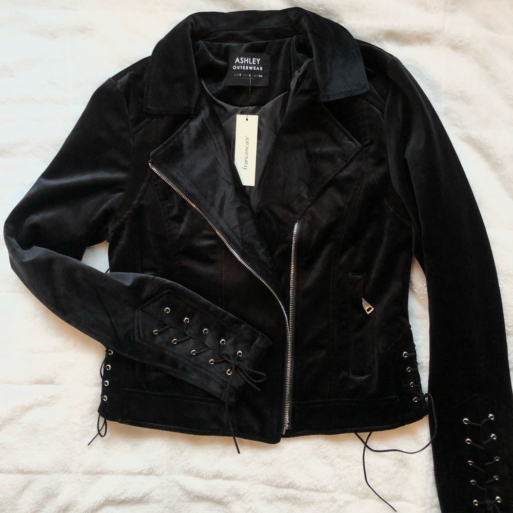 SALE Black Velvet Jacket
